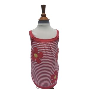 Gymboree pink flower knit dress 12 to 18 mo.